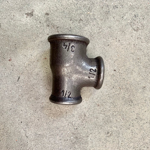 3/4 x 1/2 x 1/2" sort tee