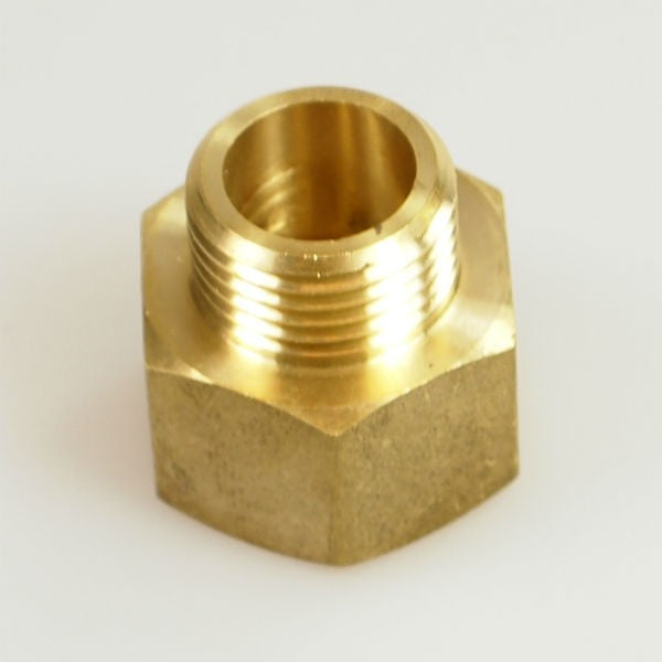1/2" x 3/8" Spidsmuffe