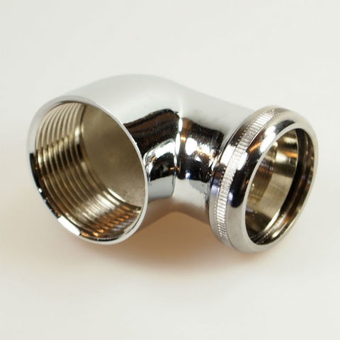 32 mm afløbsvinkel, krom