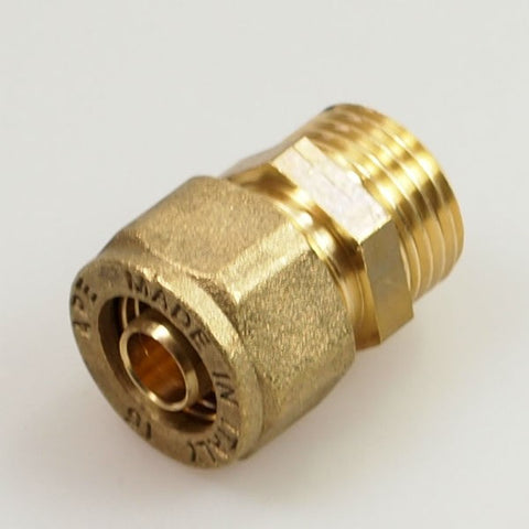 15 x 2,5 x 1/2" Pexnippel