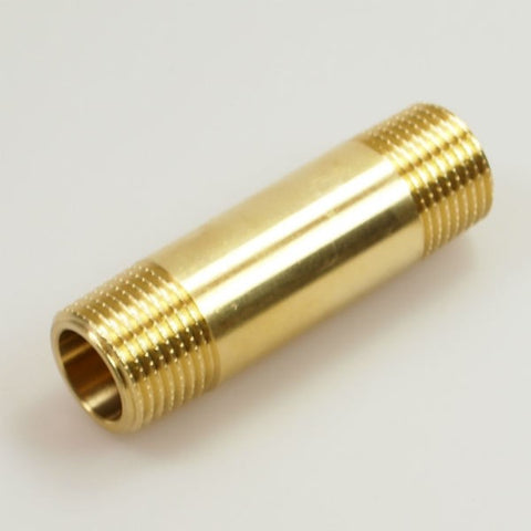 3/4" x 40 mess. nippelrør