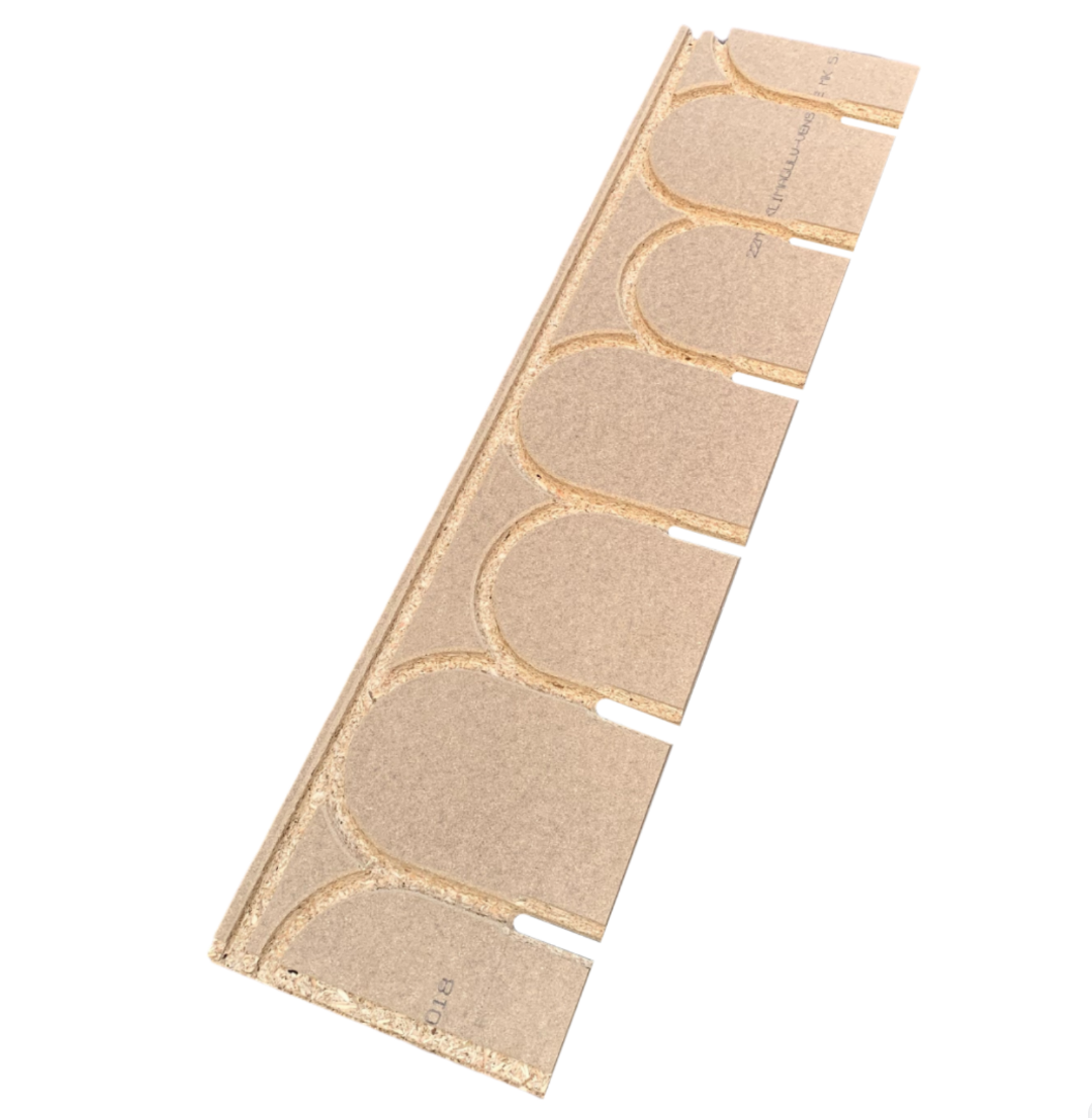 Novopan 22 mm vendeplade venstre (1200 x 300 mm)