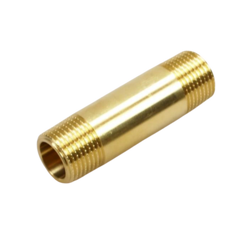Messing nippelrør  1/2" x 40 mm