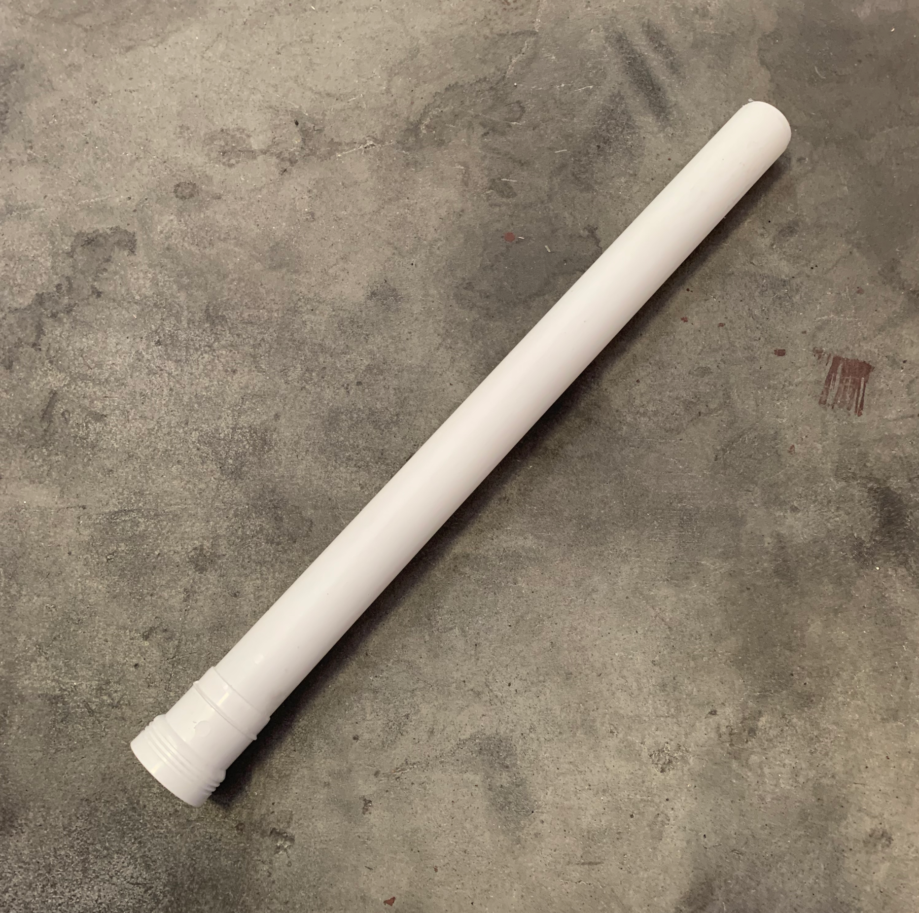 ø40 x 500 mm hvid afløbsrør