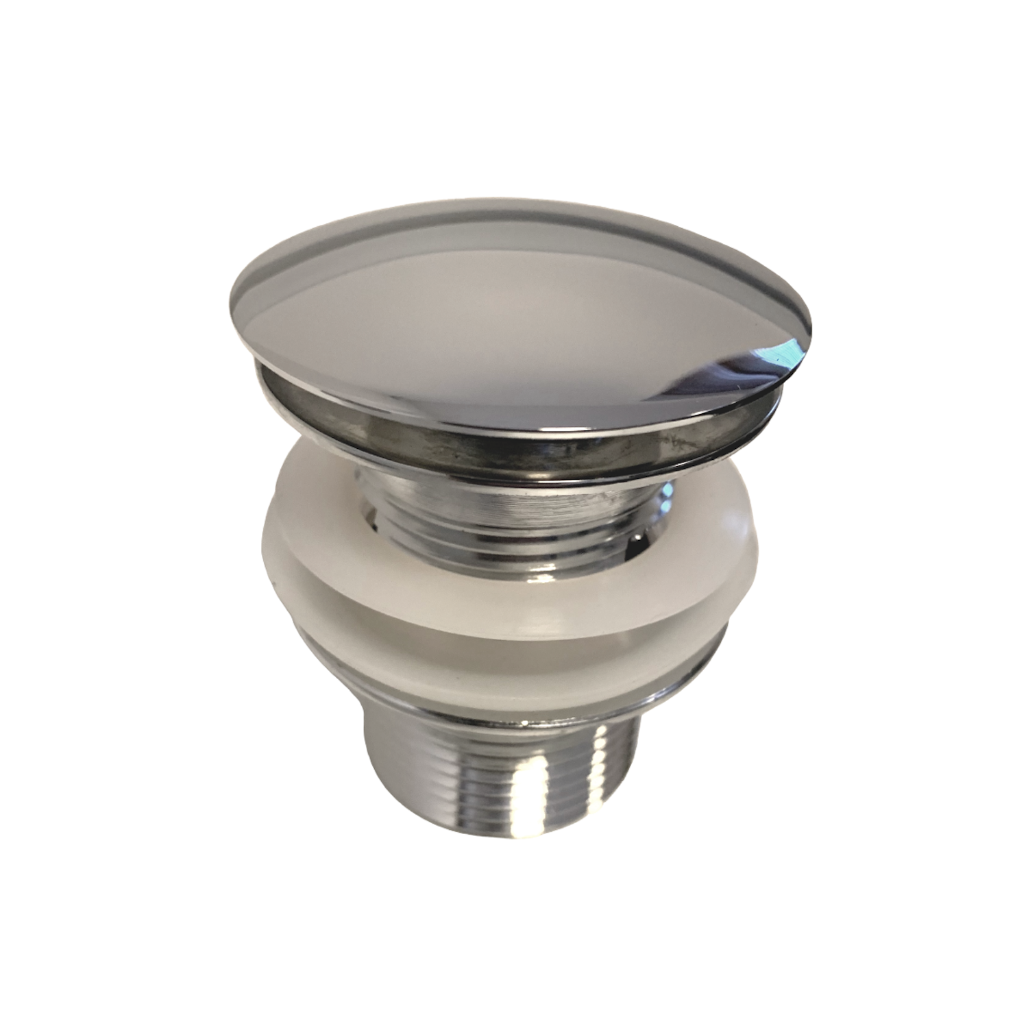 5/4" Bundventil push up, kort m/overløb
