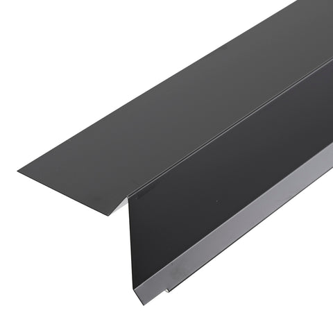 Vindskede 80mm u. asfalt - sort